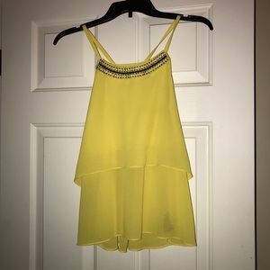 Layered babydoll style top